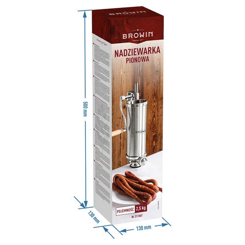 Umplutor vertical pentru cârnați – 2,5 kg - 11
