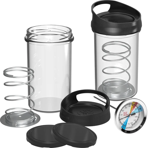 Șuncar din sticlă - set DUO, pentru 2 x 450 g