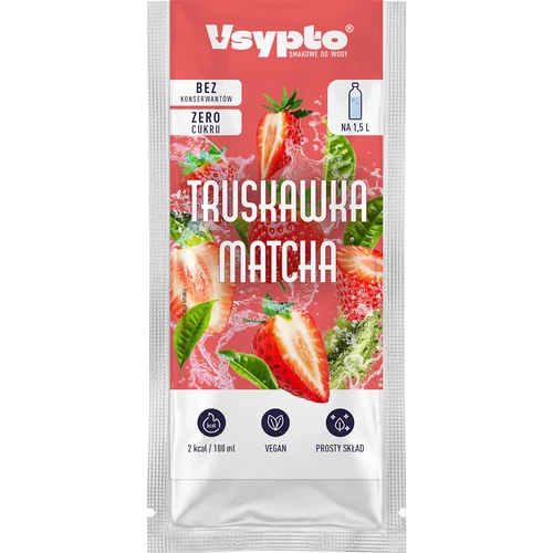 Vsypto Căpșună Matcha - set 15x9 g - 5