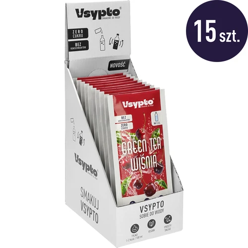 Vsypto Ceai Verde Vișină - set 15x9g - 2