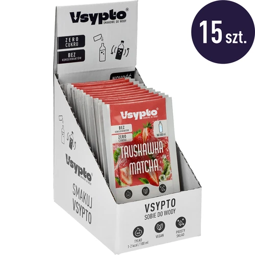 VSYPTO cu aromă Căpșună Matcha, 3 g - 10