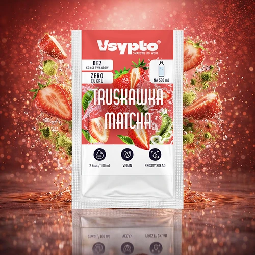 VSYPTO cu aromă Căpșună Matcha, 3 g - 5