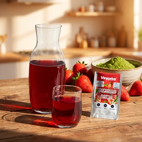 VSYPTO cu aromă Căpșună Matcha, 3 g - 9
