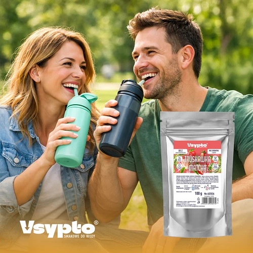 VSYPTO cu aromă de Căpșună și Matcha, 100 g - 3