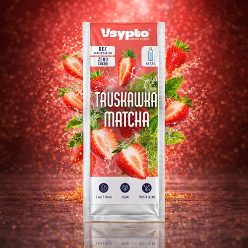 VSYPTO cu aromă de Căpșună & Matcha, 9 g - 5