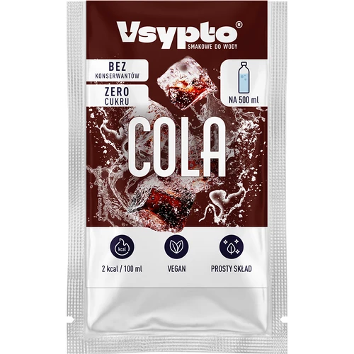 VSYPTO cu aromă de cola – pudră aromată pentru apă, 3 g - 2