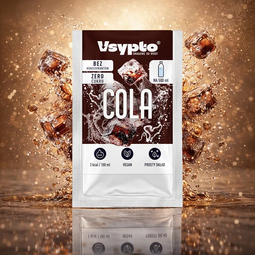VSYPTO cu aromă de cola – pudră aromată pentru apă, 3 g - 5