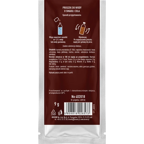 Vsypto cu aromă de cola - set 15x9 g - 6