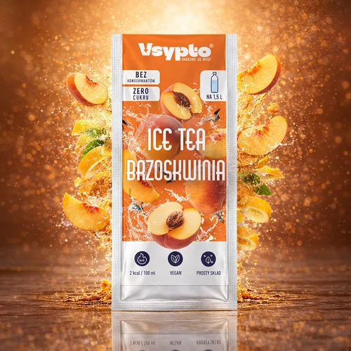VSYPTO cu aromă de Ice Tea Piersică, 9 g - 5