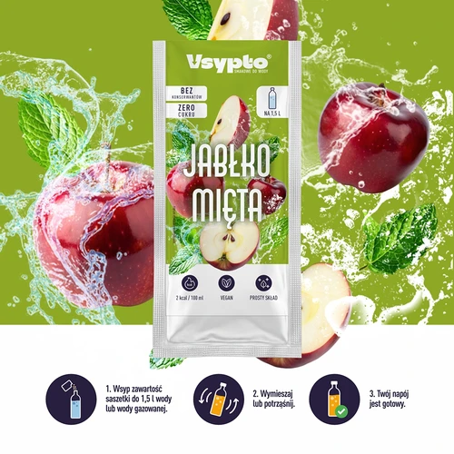VSYPTO cu aromă de Măr și Mentă, 9 g - 6