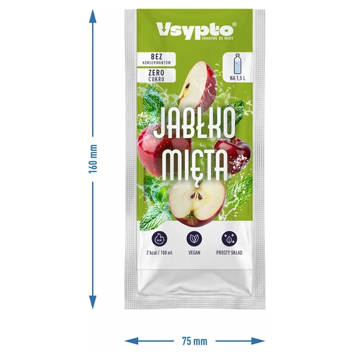 VSYPTO cu aromă de Măr și Mentă, 9 g - 4
