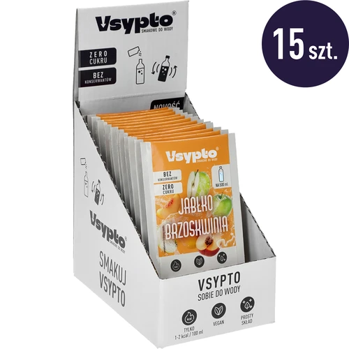 VSYPTO cu aromă de măr și piersică, 3 g - 10