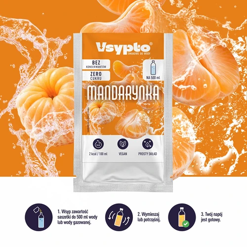 VSYPTO cu aromă de mandarină, 3 g - 6