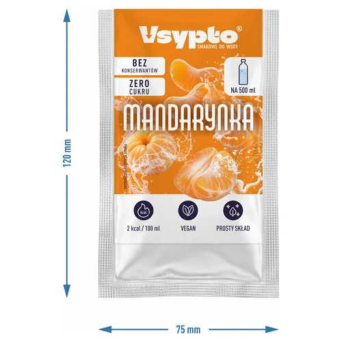 VSYPTO cu aromă de mandarină, 3 g - 4