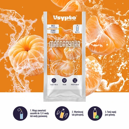 VSYPTO cu aromă de mandarine, 9 g - 6