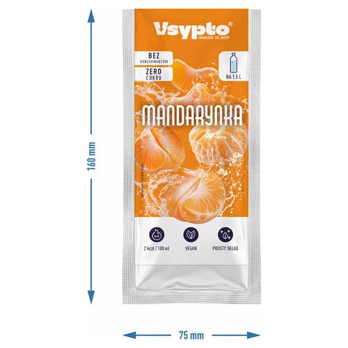 VSYPTO cu aromă de mandarine, 9 g - 4