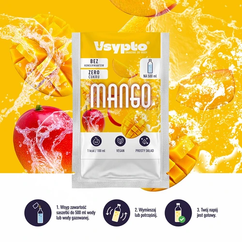 VSYPTO cu aromă de mango, 3 g - 6