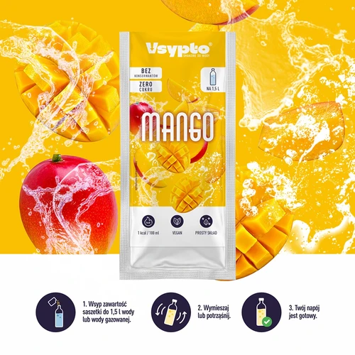 VSYPTO cu aromă de mango, 9 g - 6