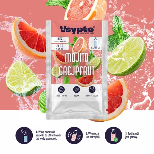 VSYPTO cu aromă de Mojito Grapefruit, 3 g - 6