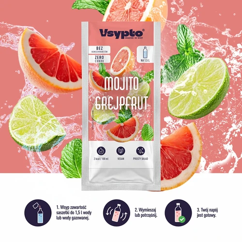 VSYPTO cu aromă de Mojito Grapefruit, 9 g - 6