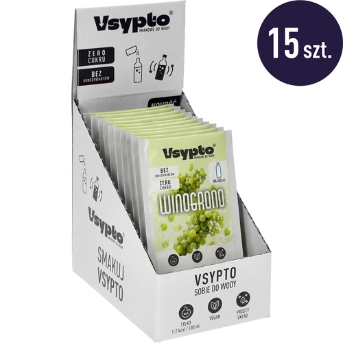 VSYPTO cu aromă de struguri, 3 g - 9