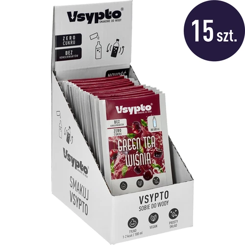 VSYPTO cu aromă Green Tea Vișină, 3 g - 10