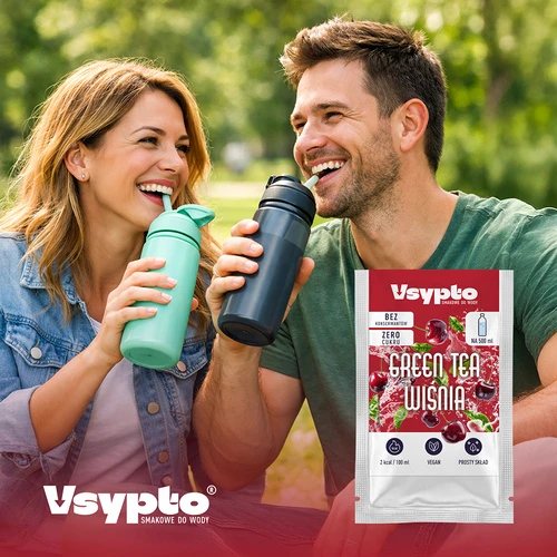 VSYPTO cu aromă Green Tea Vișină, 3 g - 7