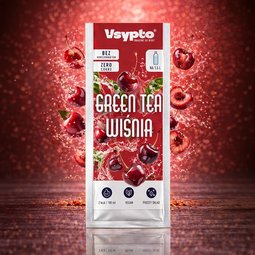 VSYPTO cu aromă Green Tea Vișină, 9 g - 5