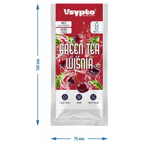 VSYPTO cu aromă Green Tea Vișină, 9 g - 4