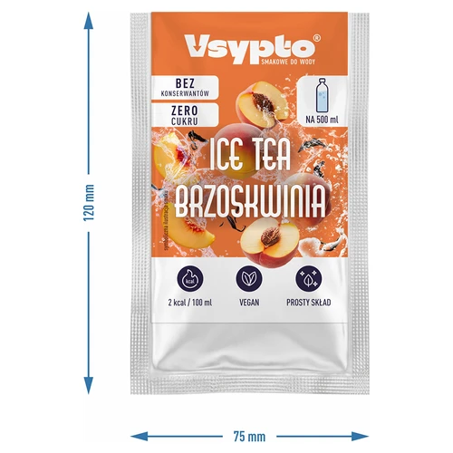 VSYPTO cu gust de Ice Tea Piersică, 3 g - 4
