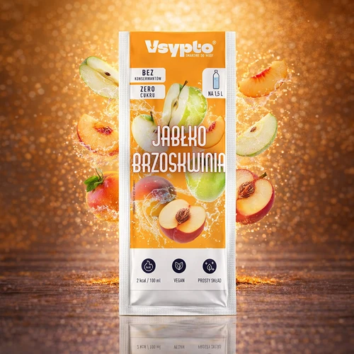 Vsypto cu gust de măr și piersică, 9g - 5