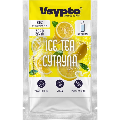 Vsypto Ice Tea Lămâie - set 15x3g - 5