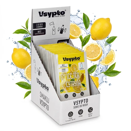 Vsypto Ice Tea Lămâie - set 15x3g