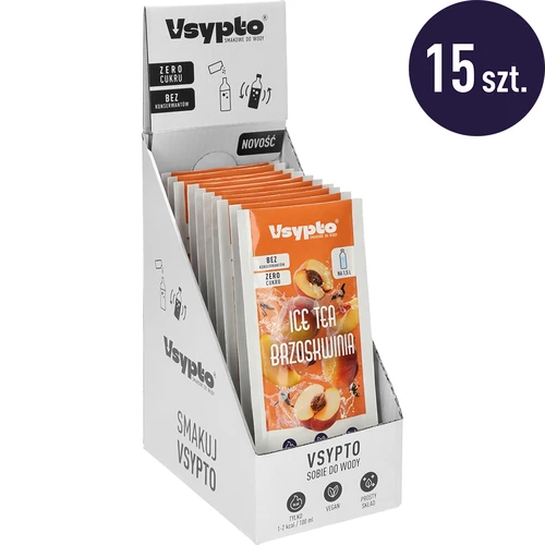 Vsypto Ice Tea Piersică - set 15x9 g - 2