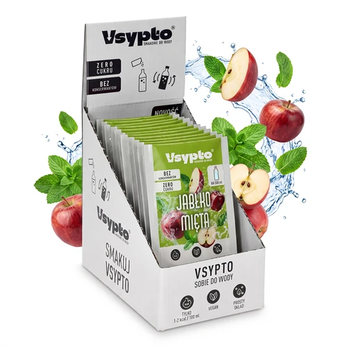 Vsypto Măr & Mentă – set 15x3 g