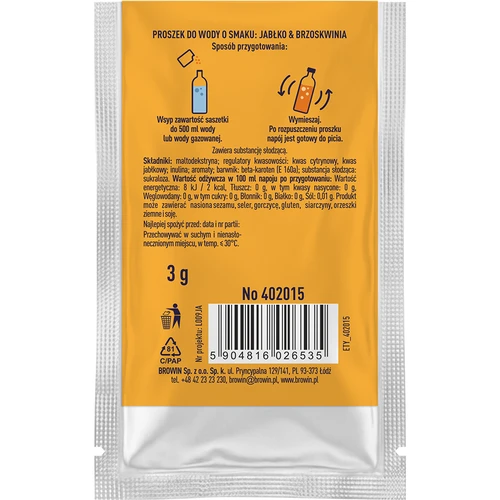 Vsypto Măr Piersică - set 15 x 3 g - 6