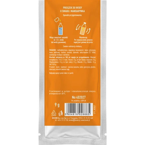 Vsypto Mandarină - pachet 15 x 9 g - 6
