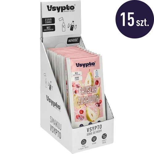 Vsypto Pară Merișor - set 15x9g - 2