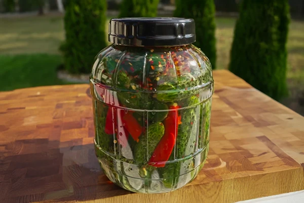 Castraveți murați cu chili