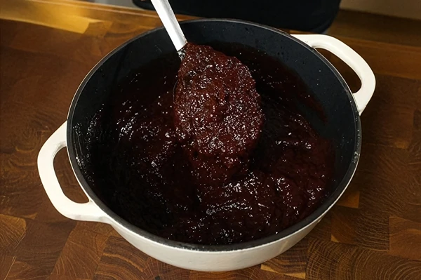 Magiun de prune cu ciocolată