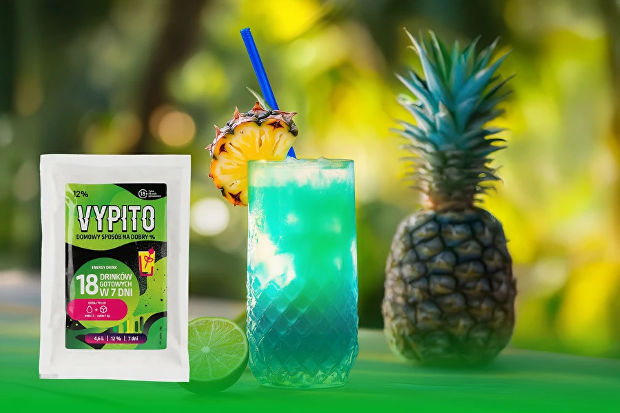 Browin Przepiśnik - Vypito Neon Splash – cocktail în variantă tropicală